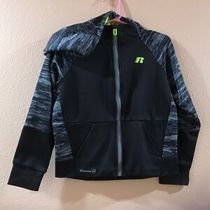 Russell Polyester Sweatshirt with hoodie